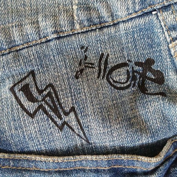 Z. Cavaeicci Mini Undecided Youth Hot Love Cotton 18 Skirt - Picture 8 of 15